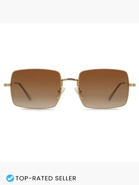 Rectangle Polygon Retro Vintage Shades Classic Square Sunglasses main image 3